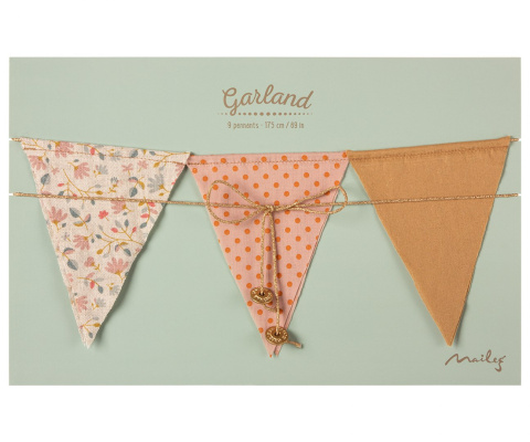 Maileg, Girlanda Dusty rose Maileg, Girlanda Dusty rose