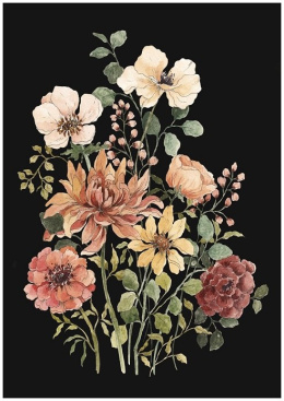 Plakat Kwiaty Vintage