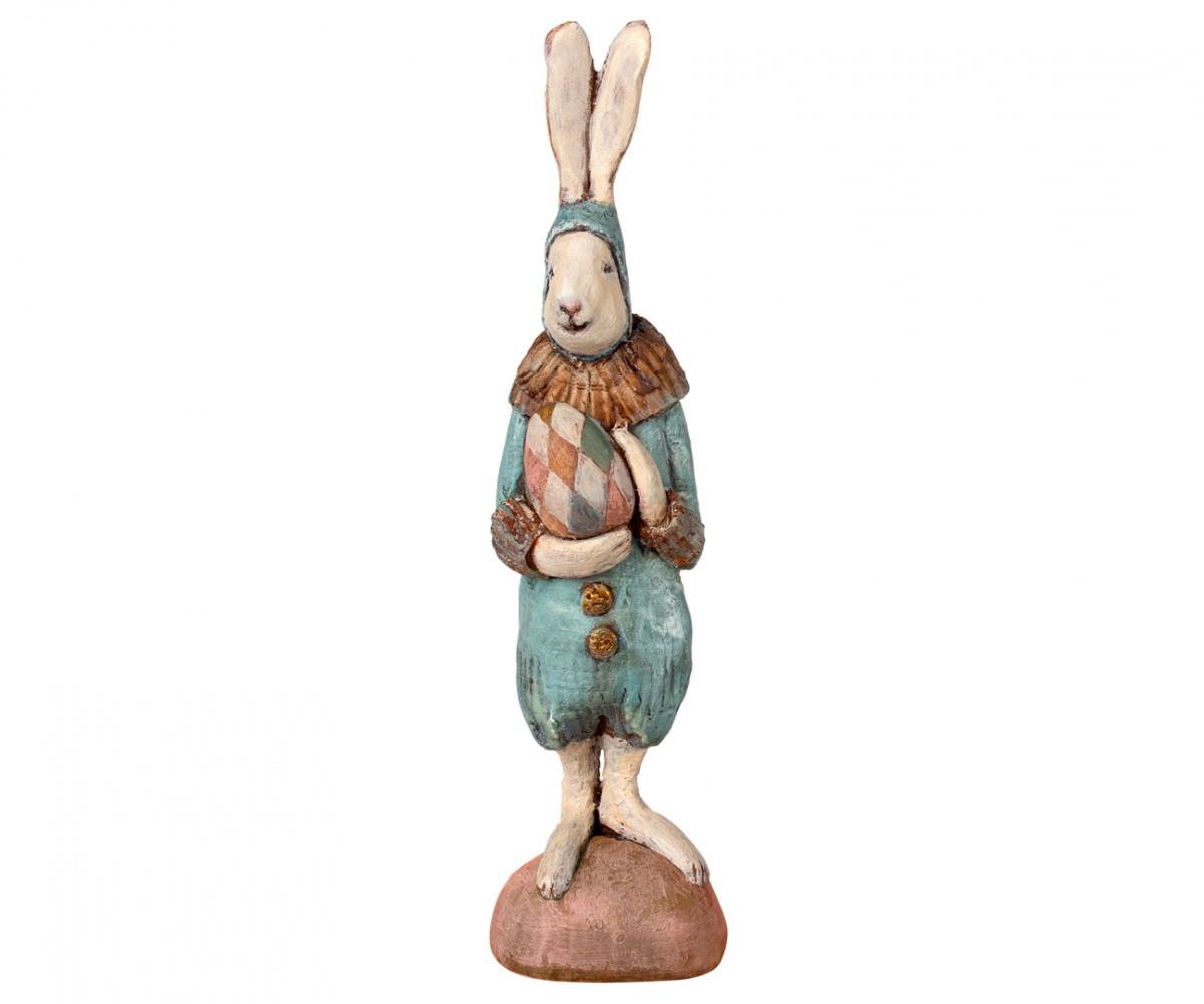 Maileg, Ceramiczny królik zielona kokardka Maileg, Ceramiczny królik zielona kokardka