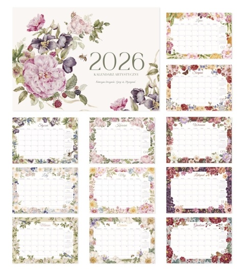 PREORDER Kalendarz 2026 biurkowy PREORDER Kalendarz 2026 biurkowy
