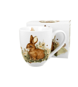 Porcelanowy Kubek Zając litrowy